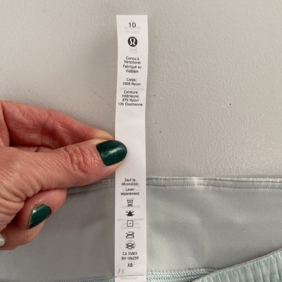 ❗️SOLD❗️2021 Lululemon Step Out High Rise Short 3" Shorts Size 10 - Picture 10 of 13
